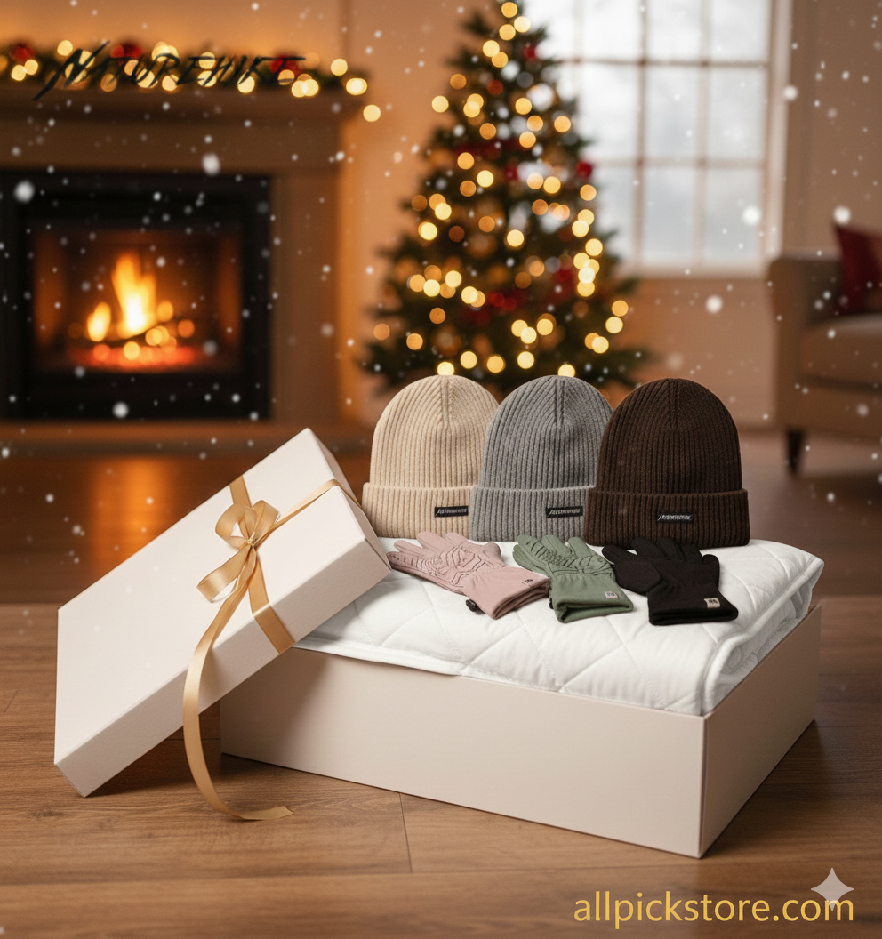 Ultimate Winter Warmth Kit - USB Heated Blanket, Gloves & Beanie