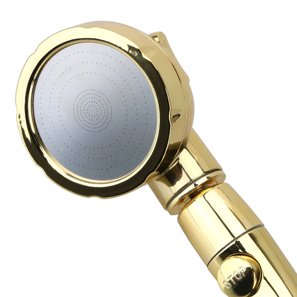 3 Spray Setting with ON/OFF Pause Switch 360 Degrees Rotating Handheld Shower Head Adjustable Water Saving Shower Head