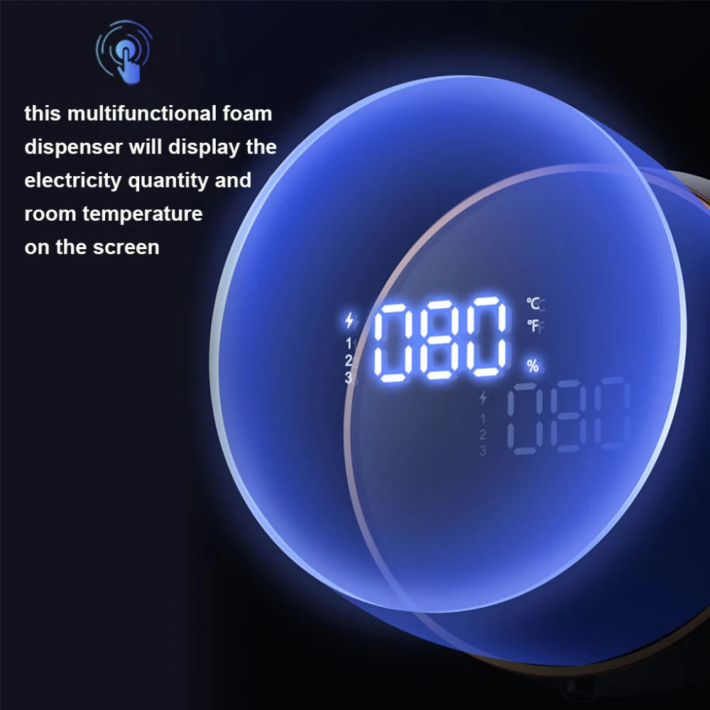 Smart Soap Dispenser 300ml Touchless Infrared Sensor Washing Hand Device USB Rechargeable Wall-Mounted Liquid Soap Dispenser