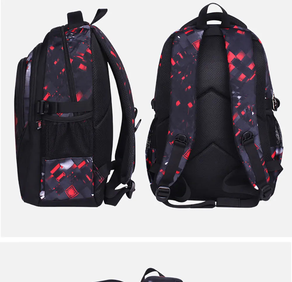 School backpack for children schoolbag cute anime backpack travel school bags for teenage boys mochila escolar infantil menino