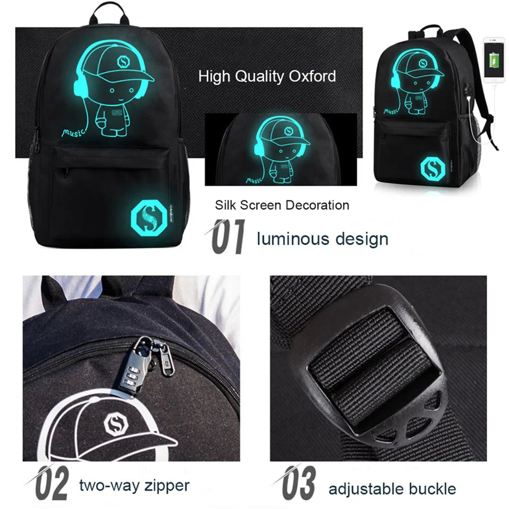 School Backpacks Kids Students Schoolbag Large Grade Children School Bags for Teenage Boys Girls Lightweight Junior High