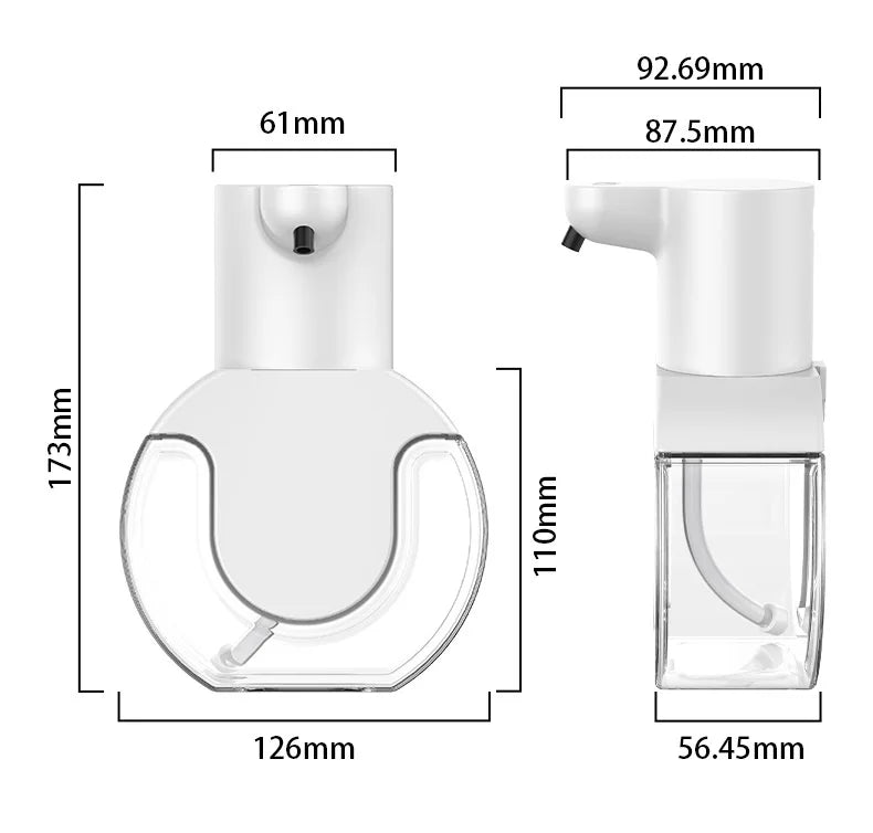 Smart Soap Dispenser 420ml Touchless Motion Sensor Washing Hand Device Wall-Mounted Liquid Soap Dispenser Liquid/Foam Model