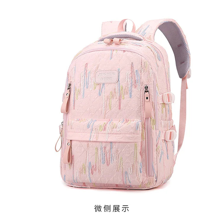 Fresh Backpack large capacity school bag with good-looking Cute and Sweet Backpacks for Middle School and College Students 2 Siz