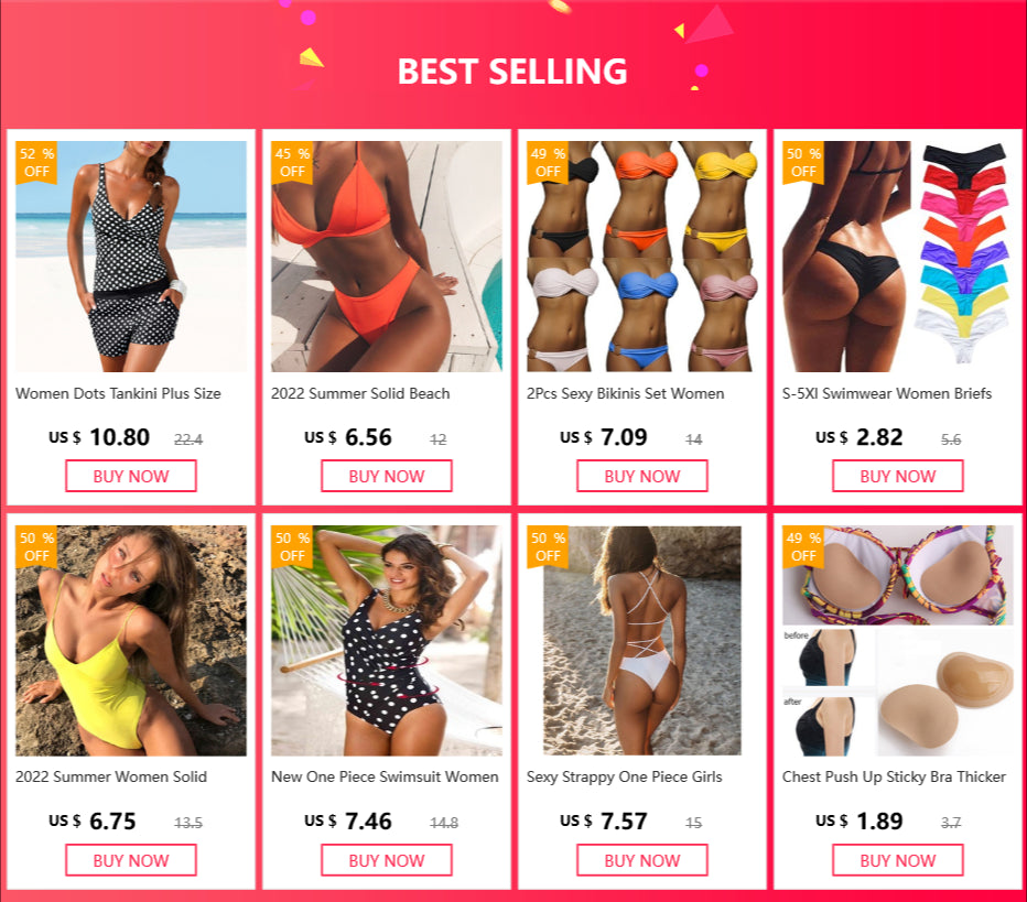 Summer Solid Beach Swimsuit Swimsuits for Women Sexy Halter Swimwear Swimsuit Thong Female Bikini Sets Orange Pink Yellow