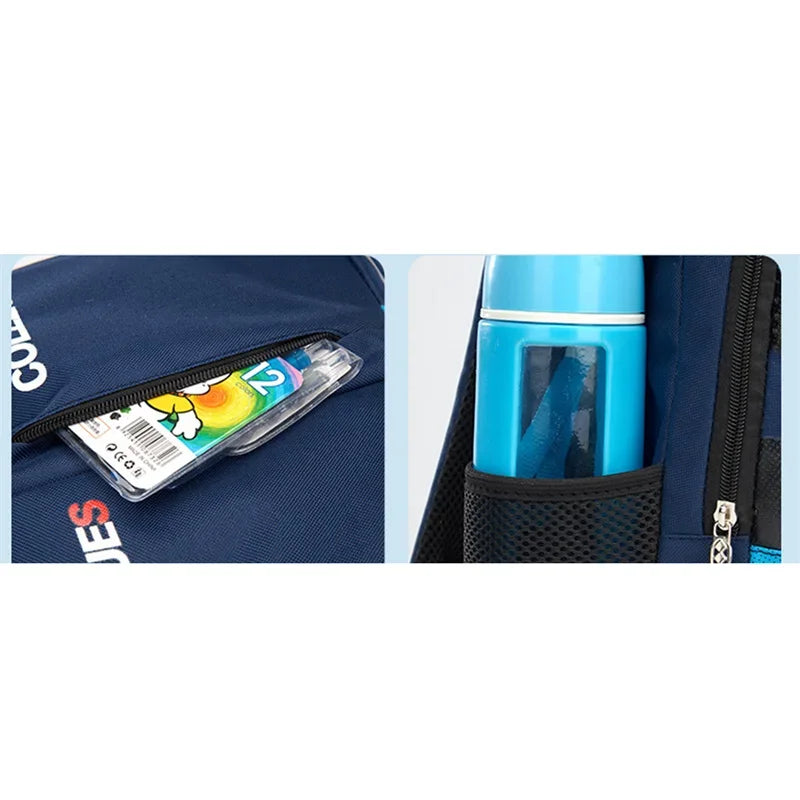 1PC New Children School Bags Kids Backpack in Primary Schoolbag for Teenager Boys Waterproof Backpacks Book Bag