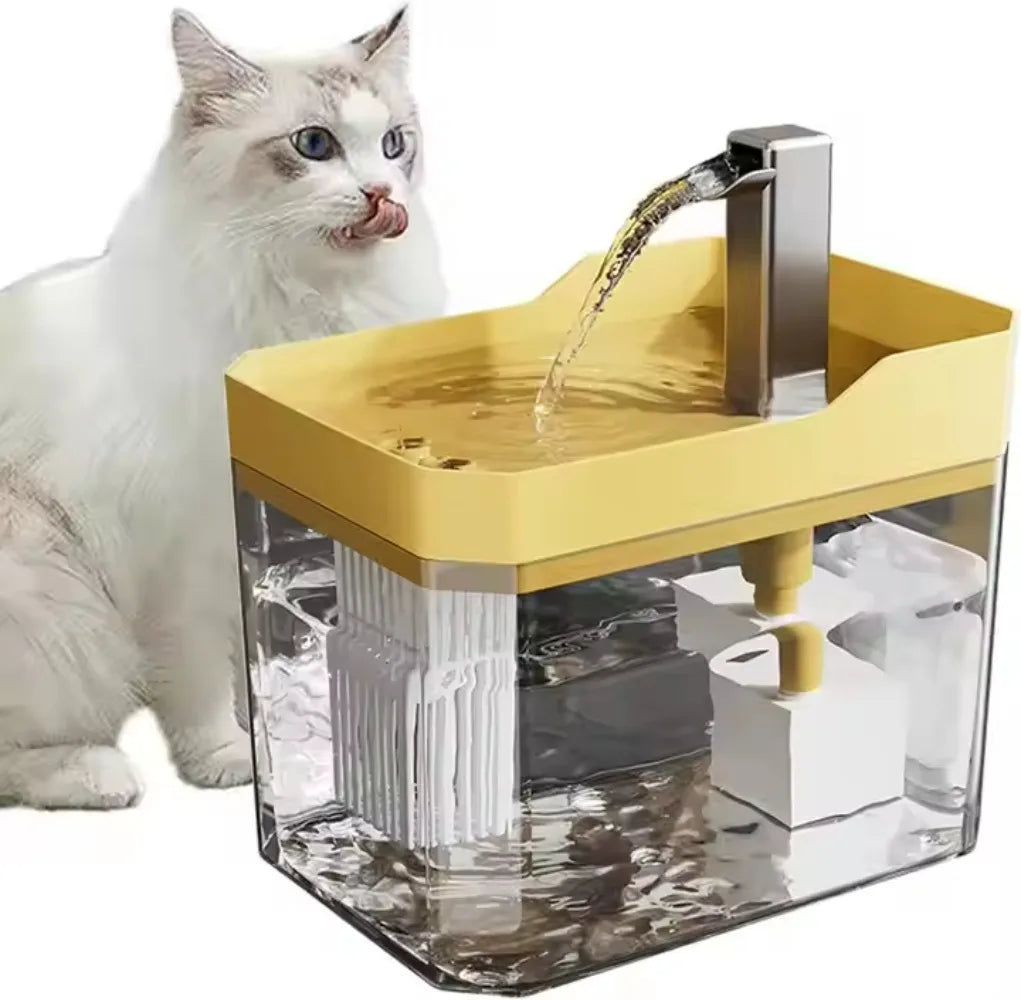 Cat Water Fountain Cat Automatic Dispenser Filters Circulating Flowing Water Intelligent Pet Automatic Water Dispenser