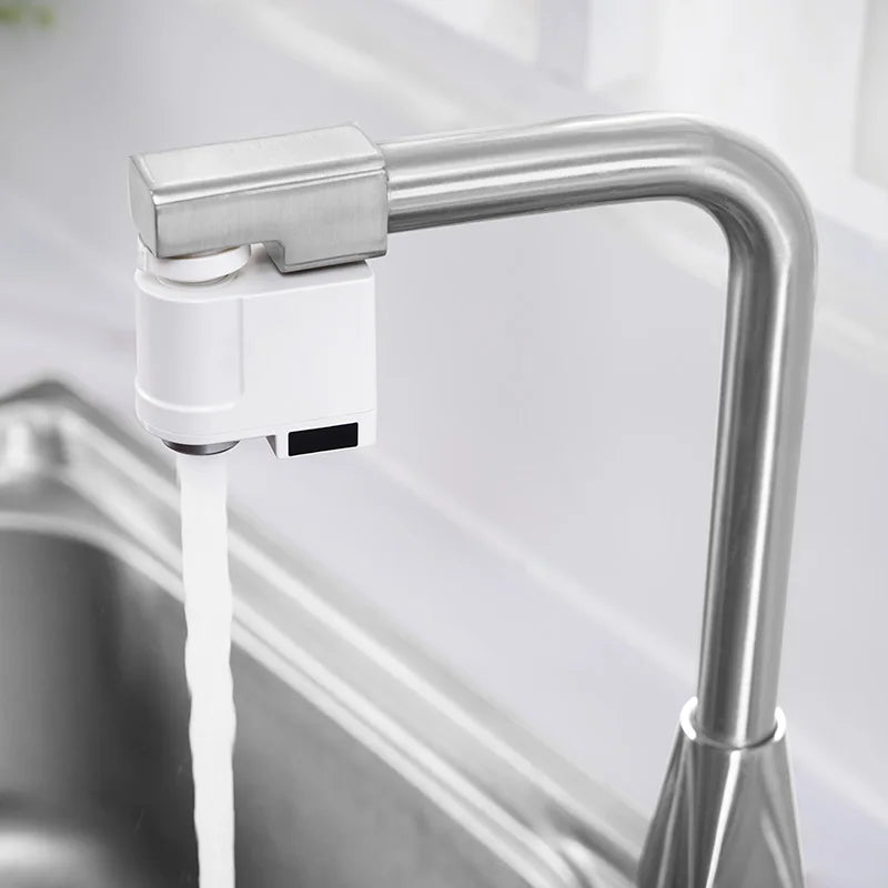2024 Automatic Water Saver Tap Smart Faucet Sensor Infrared Water Energy Saving Device Kitchen Nozzle Water Filters Upgraded