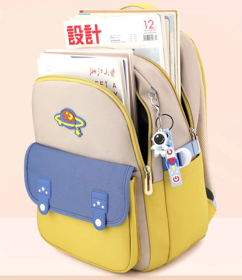 School Bags for Boys Children Backpacks Primary School Grade 1-2-3 Kids Satchels Waterproof Portability Bookbag Mochila Escolar