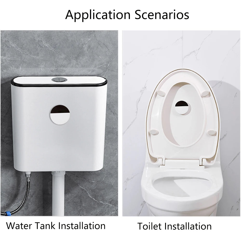 Bathroom Accessories Infrared Smart Wireless Flush Valve Household Defecation Sensor Flusher Toilet Automatic Flushing Sensor