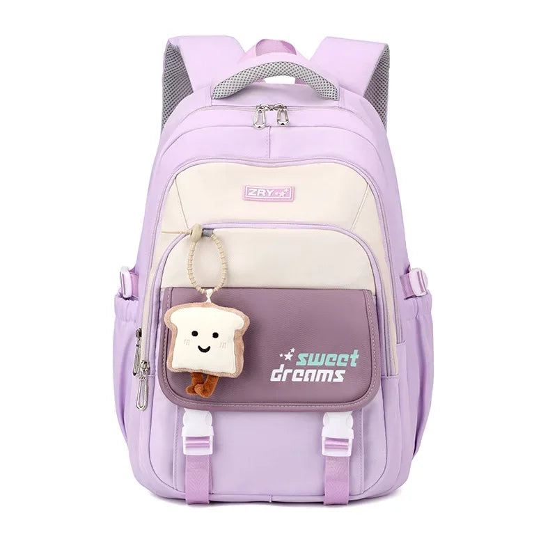 School Backpacks For Girls Large Capacity Middle School Backpack Lightweight Travel Bag School Bookbag College Student Backpack