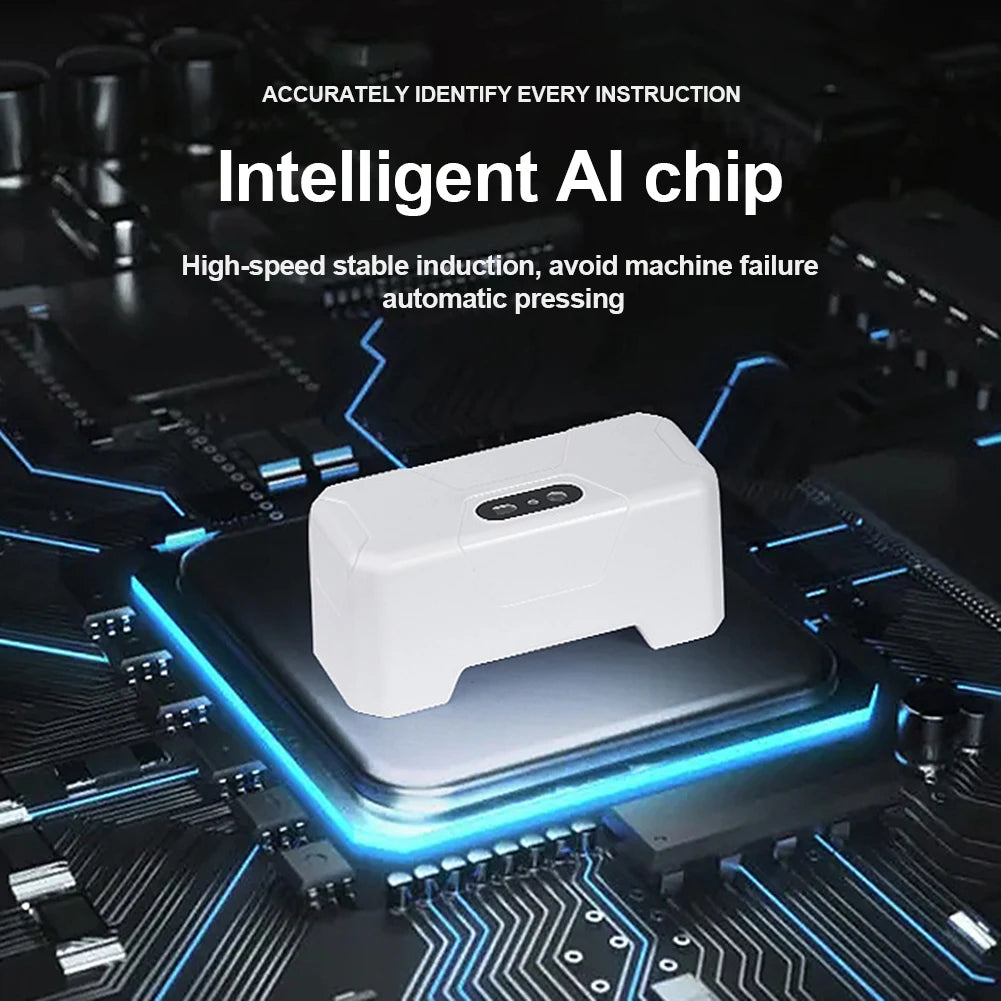 Touchless Smart Toilet Flush Automatic Toilet Flush Button Intelligent Infrared Sensor Waterproof On-Touch Flush Switch for Home