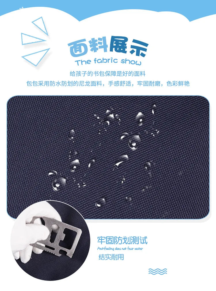 School supplies student tote bag children art bag document bag pink canvas tutoring bag school-bags-for-girls Tutorial Bags