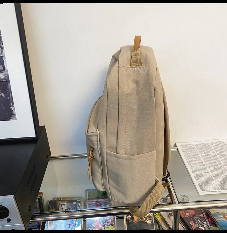 School Backpack for Men Women College Bookbag Lightweight Black Backpack Rucksack Casual Daypack School Bag for Boys Girls