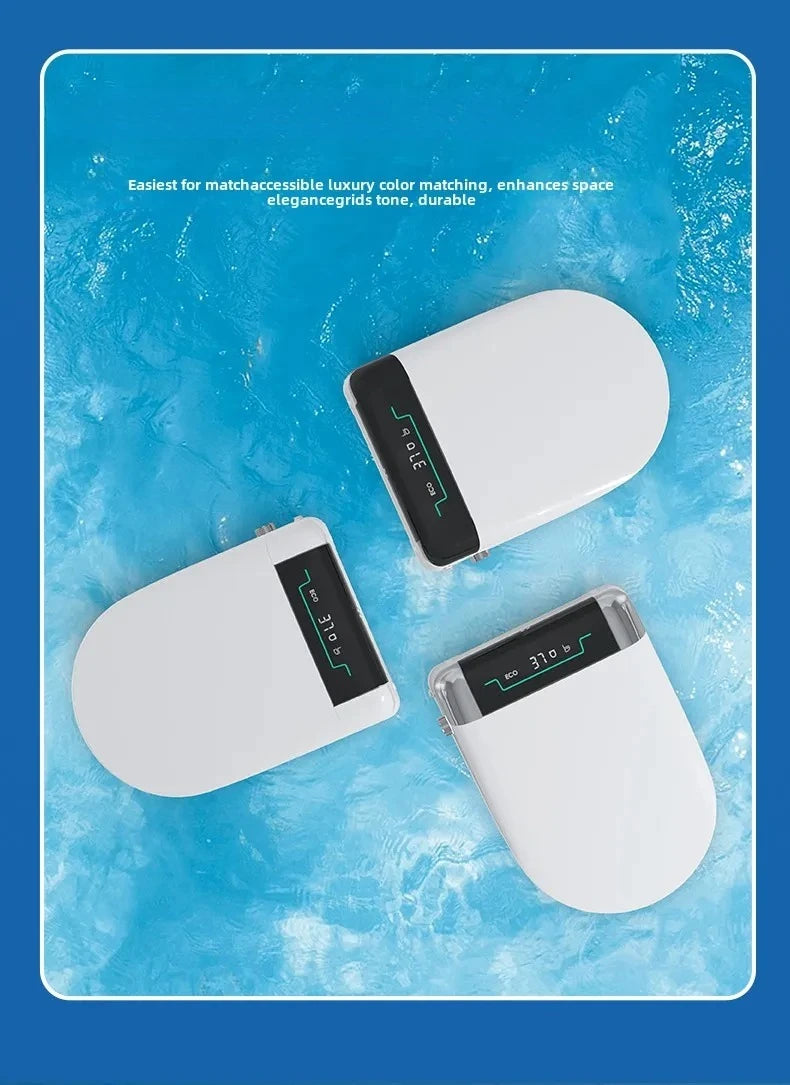 New Smart Toilet Cover Household Drying Instant Hot Seat Electric Heating Flusher Toilet Cover Toilet Seat Bidet Toilet Seat