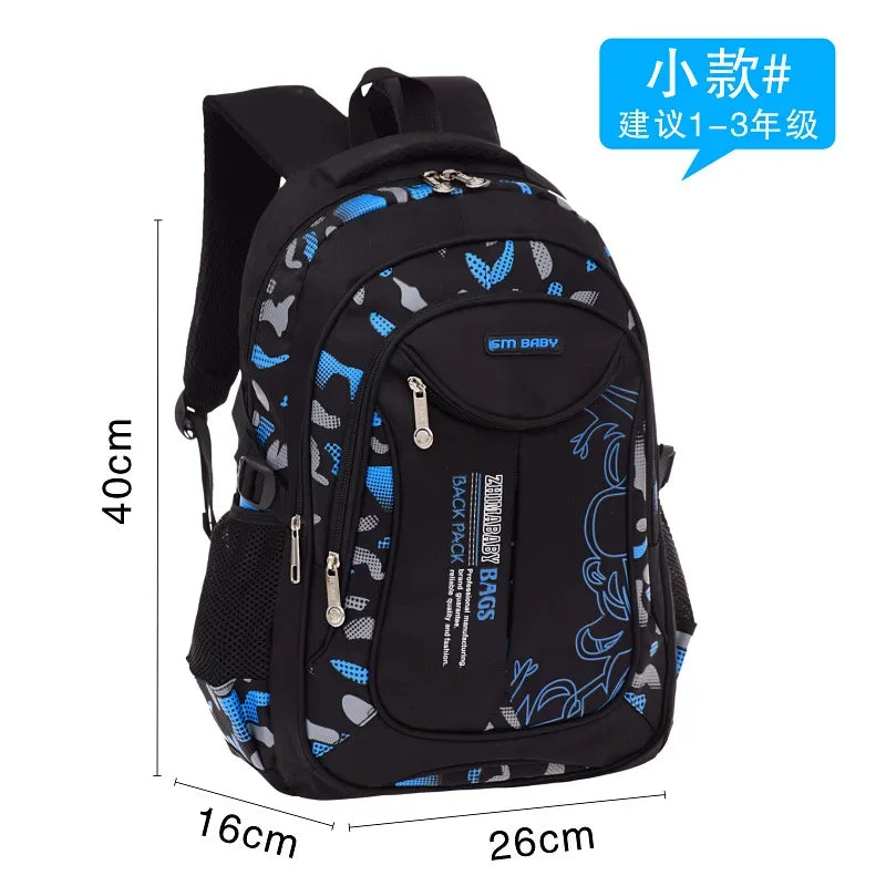 Kids backpack children School Bags For Boys orthopedic school Backpack Waterproof Primary Schoolbag book bag mochila infantil
