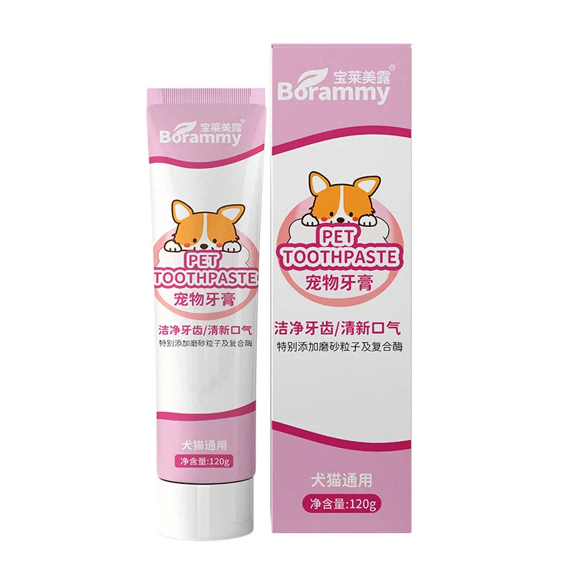 Pet Toothpaste Cats Dogs Cleaning Products Pet Oral Gum Care Cleaning Toothpaste Prevent Teeth Calculus Cats Edible Toothpaste