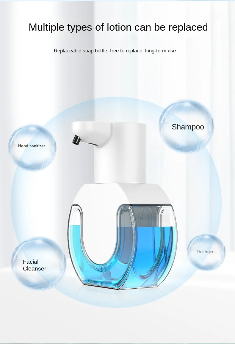 Smart Soap Dispenser 420ml Touchless Motion Sensor Washing Hand Device Wall-Mounted Liquid Soap Dispenser Liquid/Foam Model