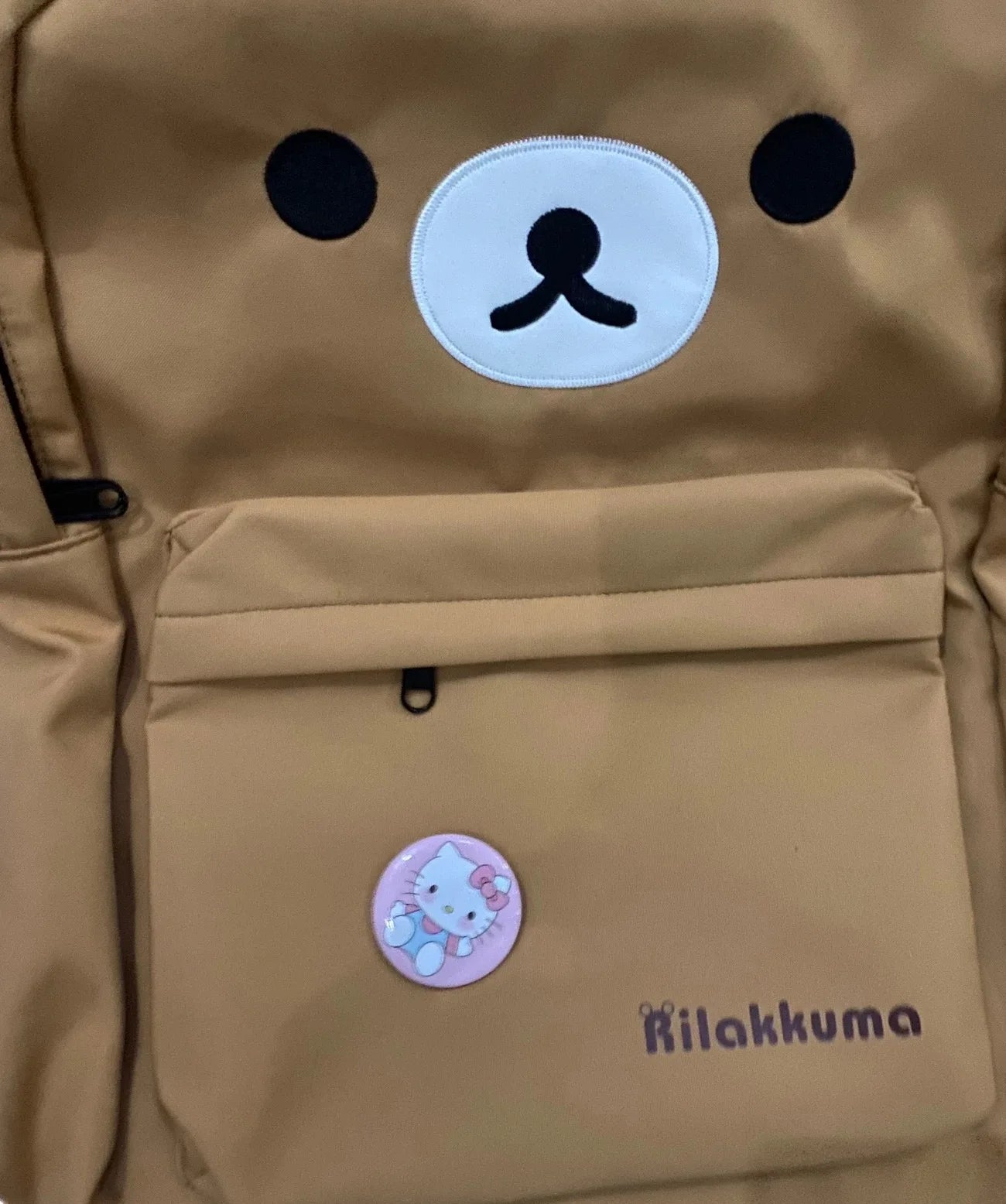 Kawaii Bear Rilakkumas Backpack Large Capacity Backpack Stylish Student School Bag Shoulder Bags Schoolbag Gift