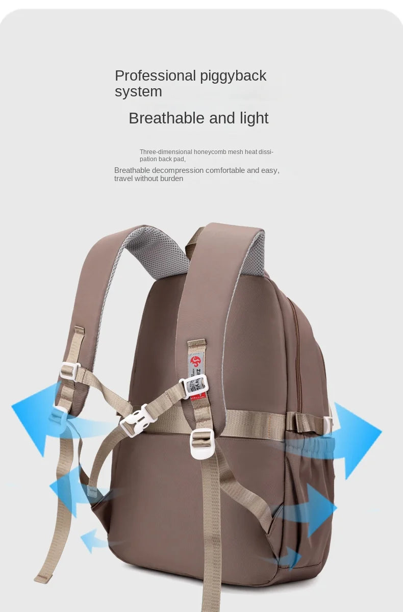 School Backpacks For Girls Large Capacity Middle School Backpack Lightweight Travel Bag School Bookbag College Student Backpack