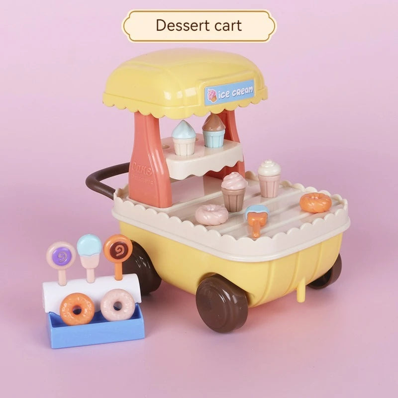 Children's simulated play house mini toy model ornaments