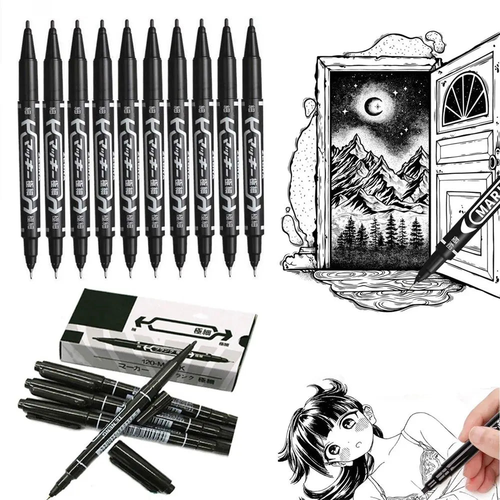 Supplies Student Stationery for Sketching Drawing Art Supplies Calligraphy Pen Painting Supplies Paint Brushes Signature Pens