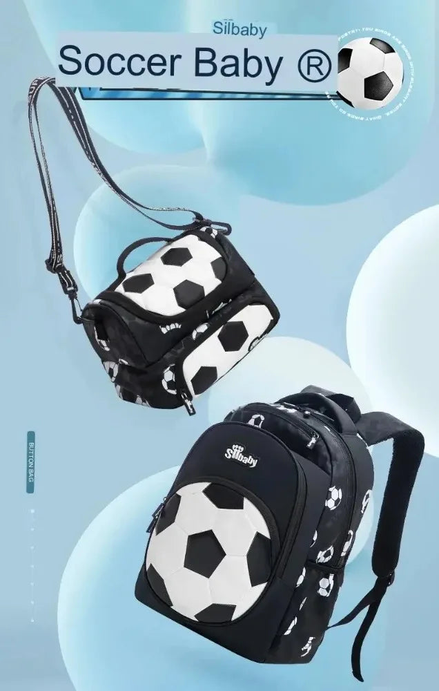 Boy Football Kids Backpack Children Schoolbag Anime Backpack Travel School Bags for Teenage Boy Mochila Escolar Infantil Menino