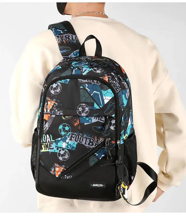 2024 Waterproof Children school Backpack School Bags Boys kids Schoolbag primary School backpack Kids Book Bag mochila1-6 garde