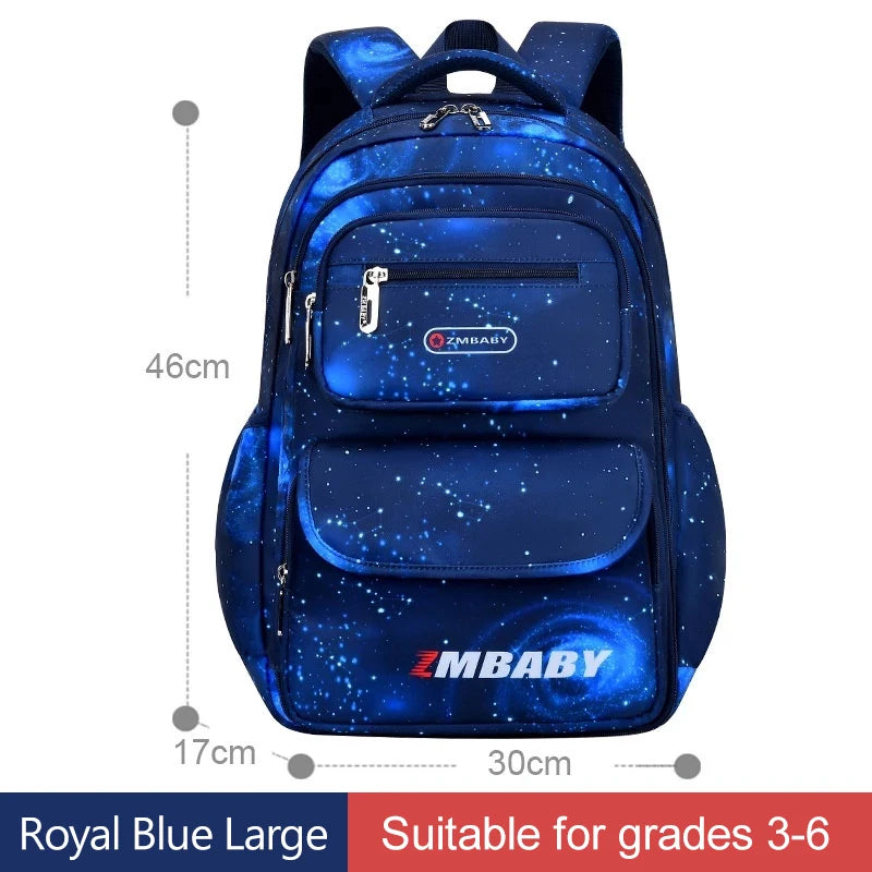Back to School Adjustable Kids School Backpack for Boys Girls Lightweight Growth Design Waterproof Elementary Primary school Boo