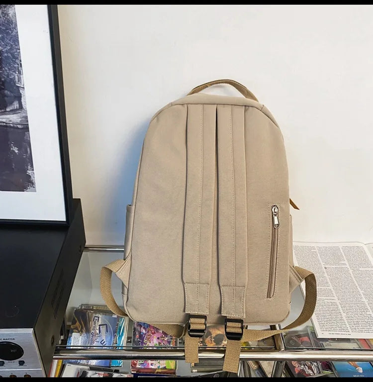 School Backpack for Men Women College Bookbag Lightweight Black Backpack Rucksack Casual Daypack School Bag for Boys Girls