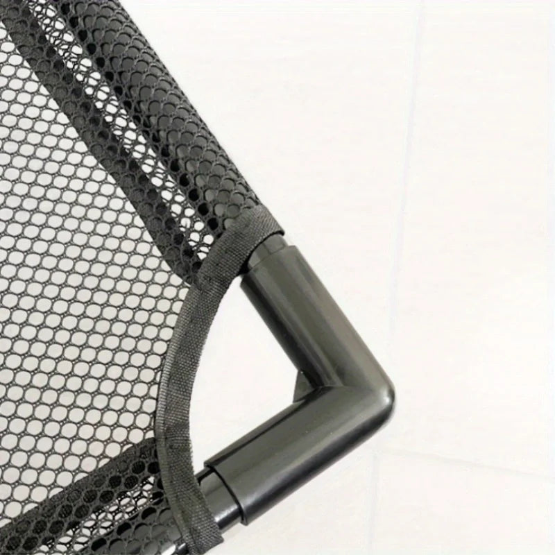 Cooling Elevated Dog Bed - Raised for Dogs, Cat, Outdoor With Guardrail, Breathable Mesh, Portable Camping Cot