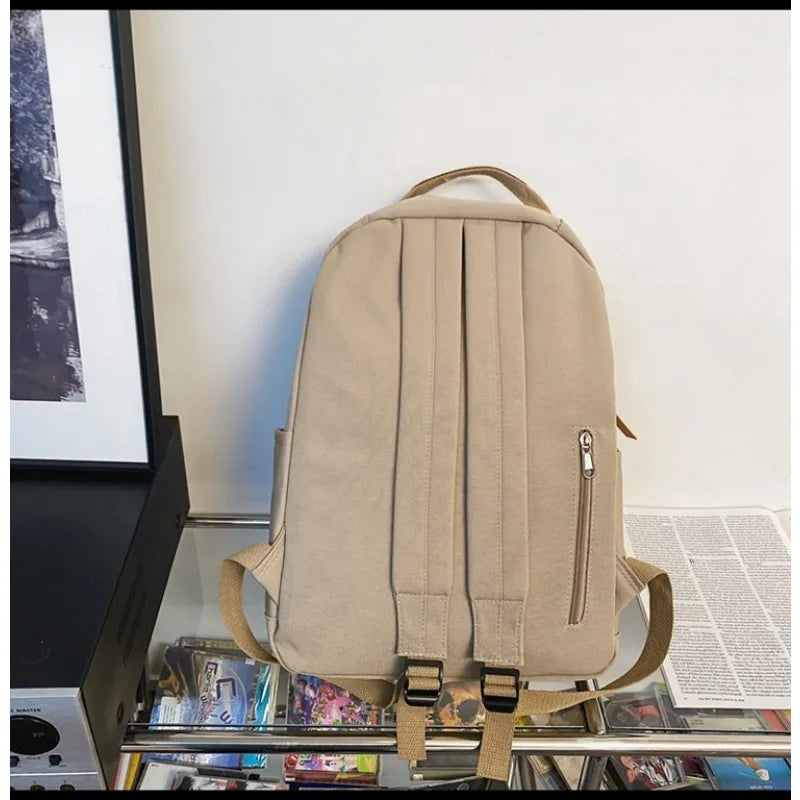 School Backpack for Men Women College Bookbag Lightweight Black Backpack Rucksack Casual Daypack School Bag for Boys Girls