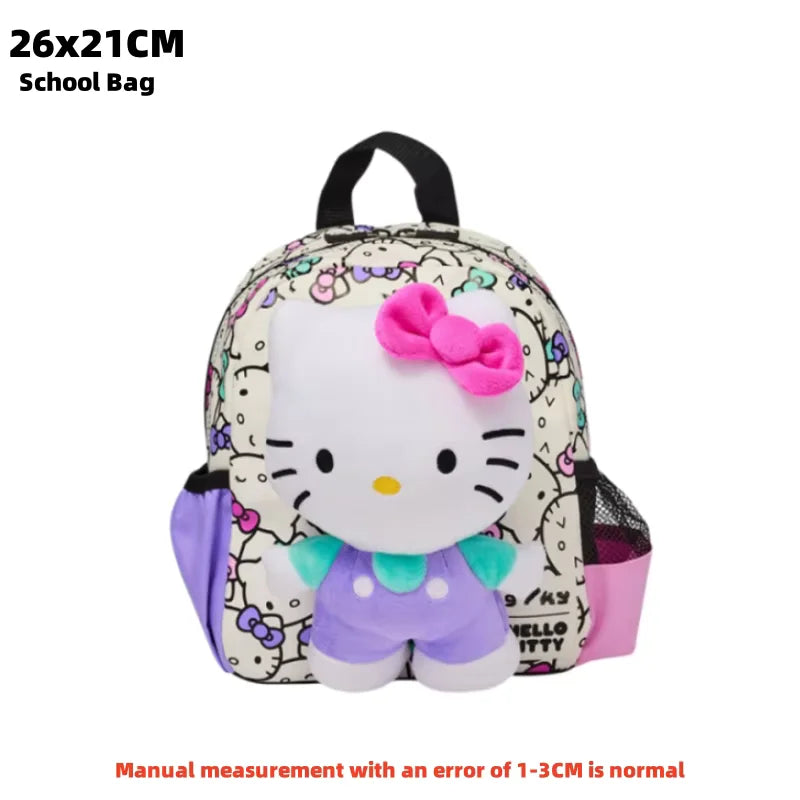 Elementary school backpack medium-sized backpack lightweight backpack outdoor leisure bag drawbar bag meal bag water cup