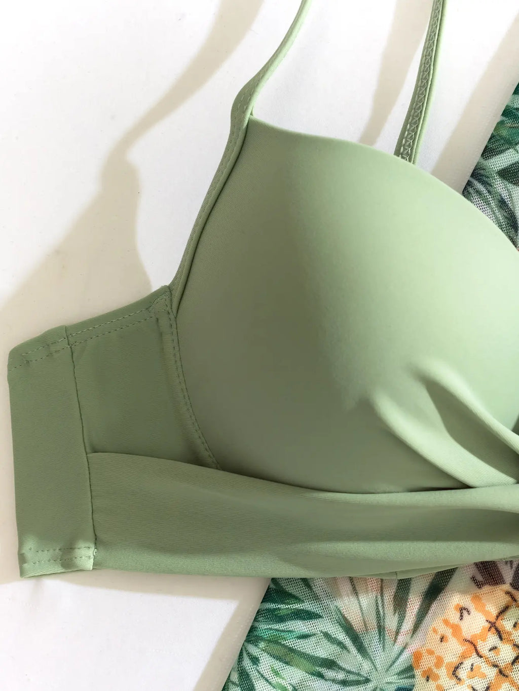 Cikini-Three-Piece Bikini Set for Women, Split Swimsuit, Swimwear, Summer Outfit, New, 2022