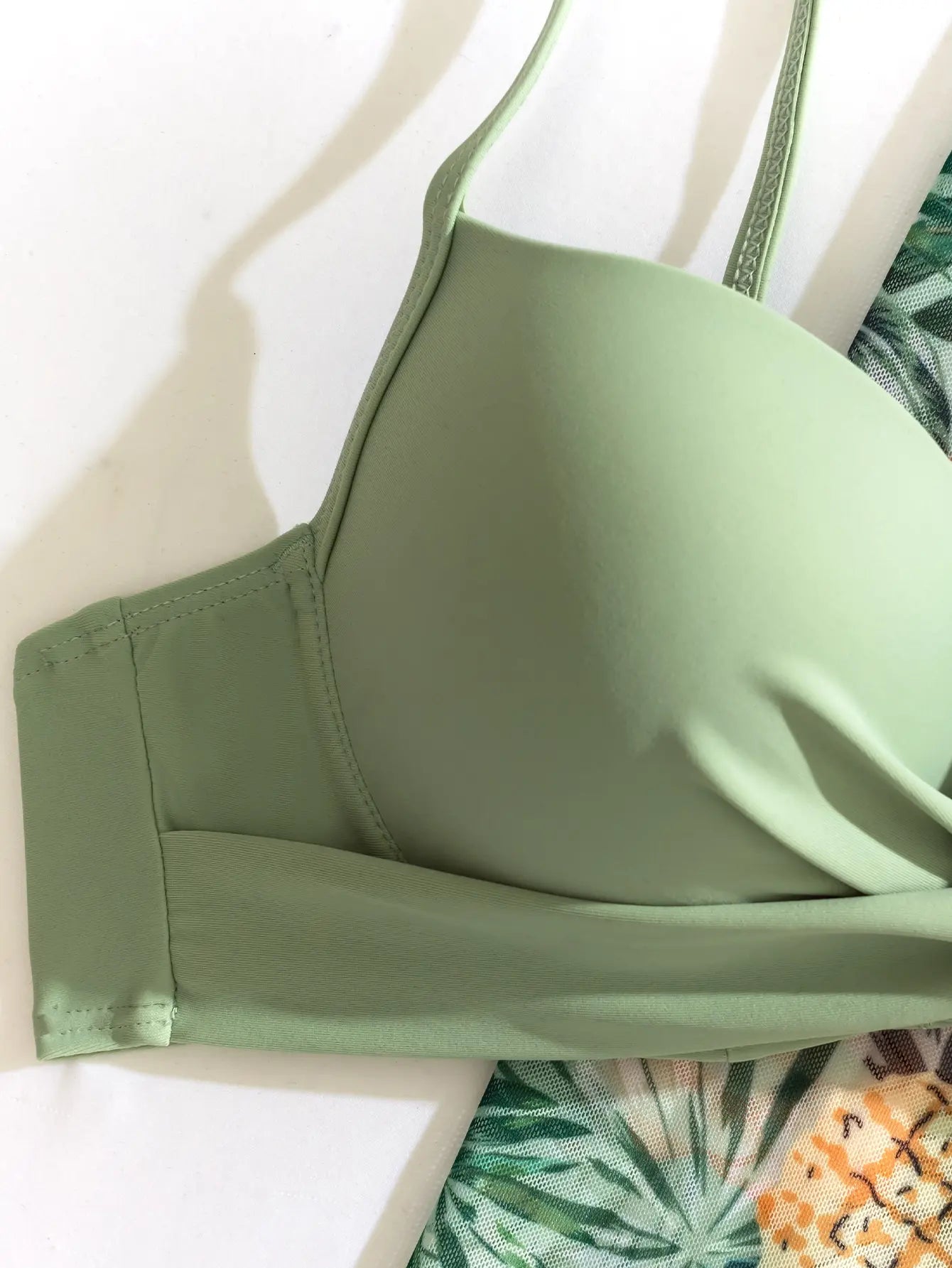 Cikini-Three-Piece Bikini Set for Women, Split Swimsuit, Swimwear, Summer Outfit, New, 2022