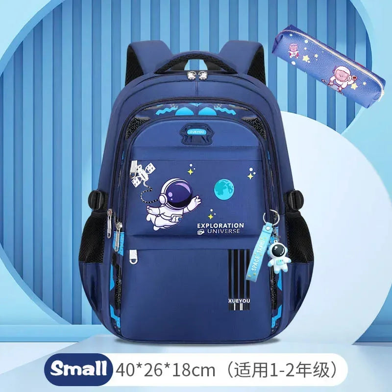 School Bags for Boys Shoulder Backpack Bagutte Children Spinal Protection Light Big Capacity New Astronaut Waterproof Kids