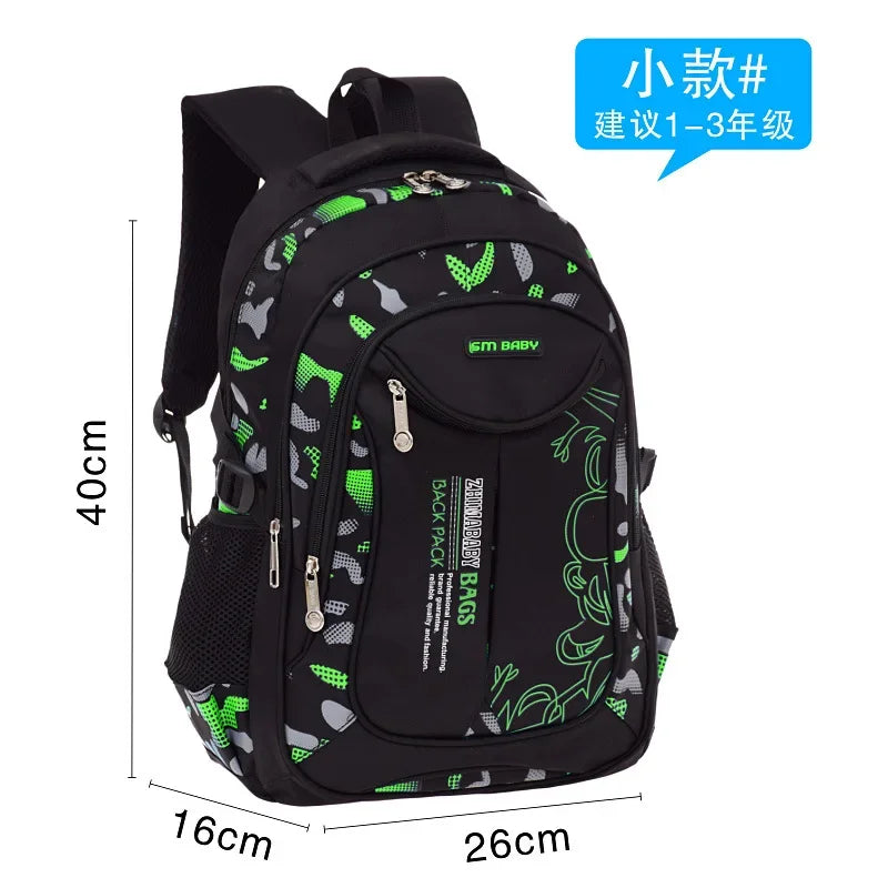 Kids backpack children School Bags For Boys orthopedic school Backpack Waterproof Primary Schoolbag book bag mochila infantil