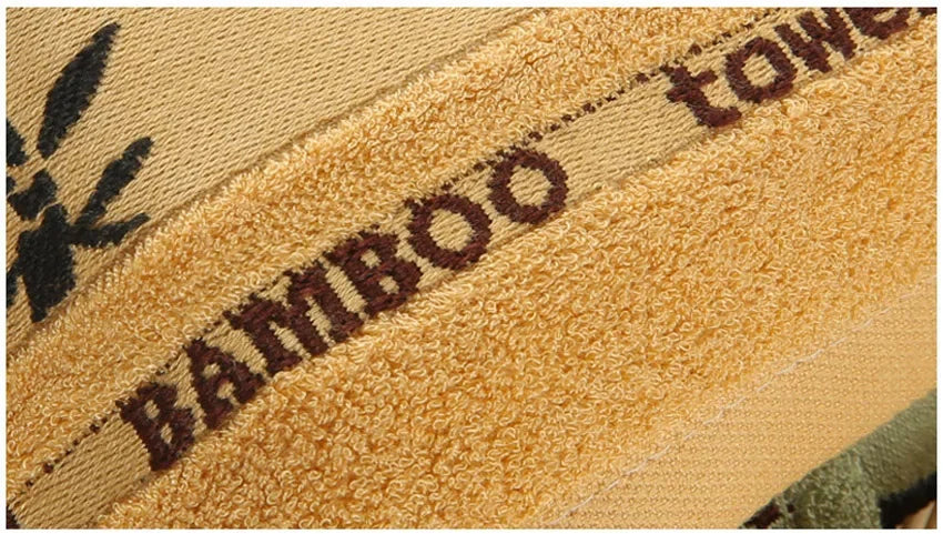Bamboo Fiber Towels Set Home Bath Towels for Adults Face Towel  Thick Absorbent  Luxury Bathroom Towels Toalha De Praia