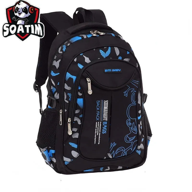 Kids backpack children School Bags For Boys orthopedic school Backpack Waterproof Primary Schoolbag book bag mochila infantil