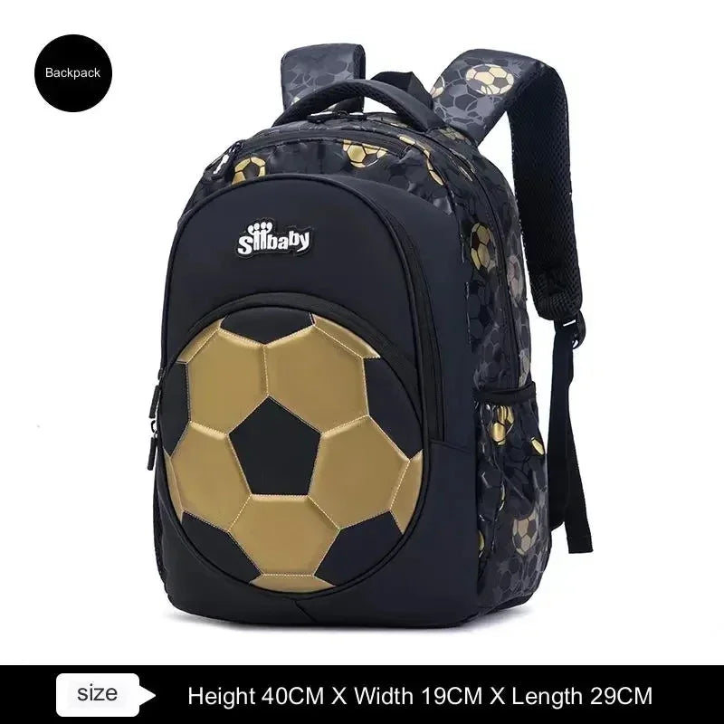 Boy Football Kids Backpack Children Schoolbag Anime Backpack Travel School Bags for Teenage Boy Mochila Escolar Infantil Menino