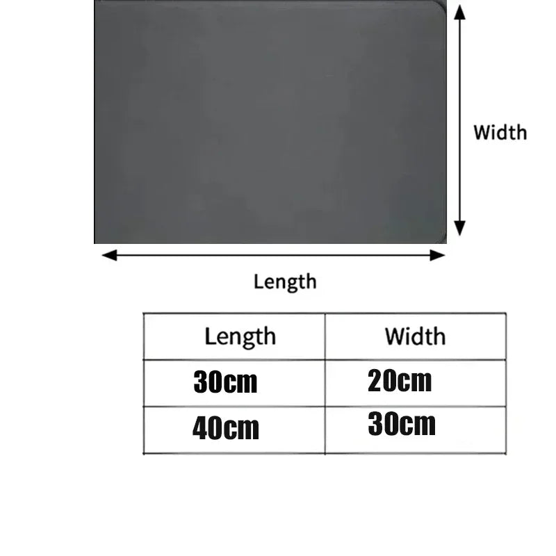 Luxury Bathroom Mats Anti Slip Shower Bath Mat Super Absorbent Quick Dry Foot Floor Mat Toilet Rug Doormat Carpet Washable Decor