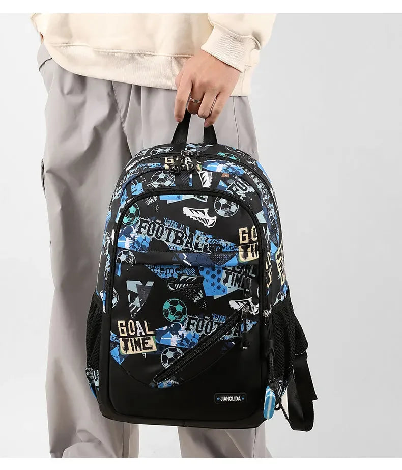 2024 Waterproof Children school Backpack School Bags Boys kids Schoolbag primary School backpack Kids Book Bag mochila1-6 garde