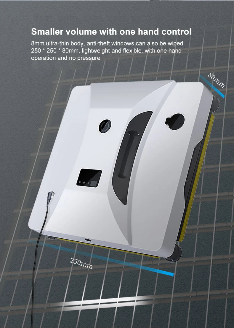 2024 New Intelligent Water Spray Window Cleaning Robot Home Fully Automatic Electric Remote Control Window Cleaning Tool