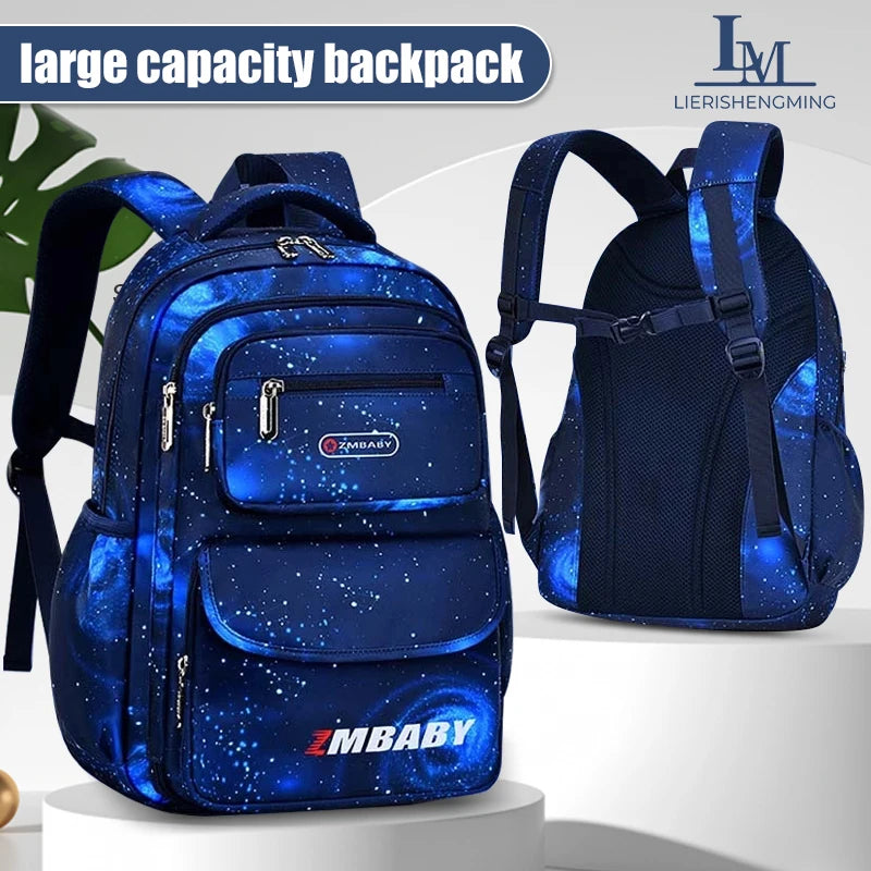 Back to School Adjustable Kids School Backpack for Boys Girls Lightweight Growth Design Waterproof Elementary Primary school Boo