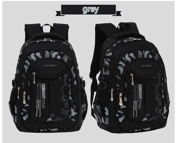 Kids backpack children School Bags For Boys orthopedic school Backpack Waterproof Primary Schoolbag book bag mochila infantil