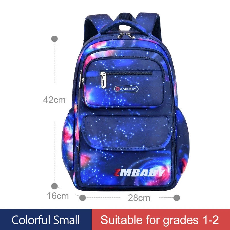 Back to School Adjustable Kids School Backpack for Boys Girls Lightweight Growth Design Waterproof Elementary Primary school Boo