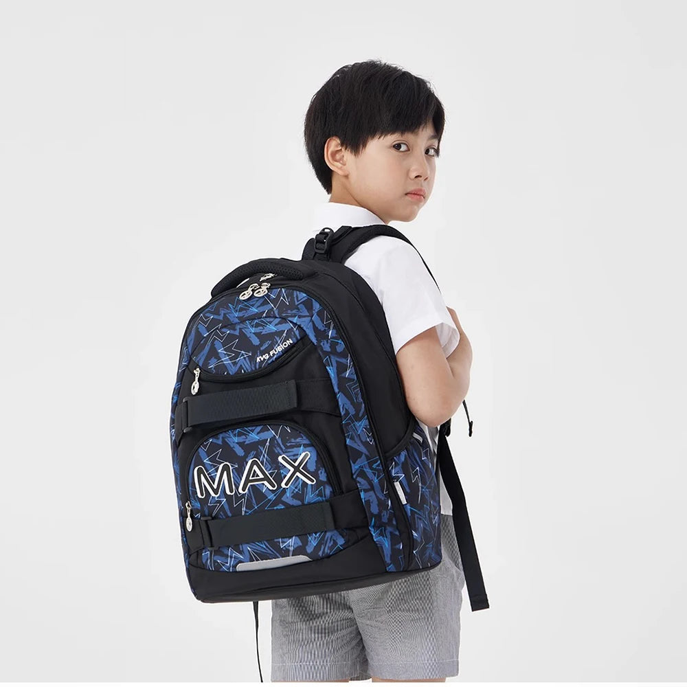 Student' Weight-reducing Backpack Large-capacity Water-removing Schoolbag Antibacterial Spine-protecting Backpack For Boys Girls