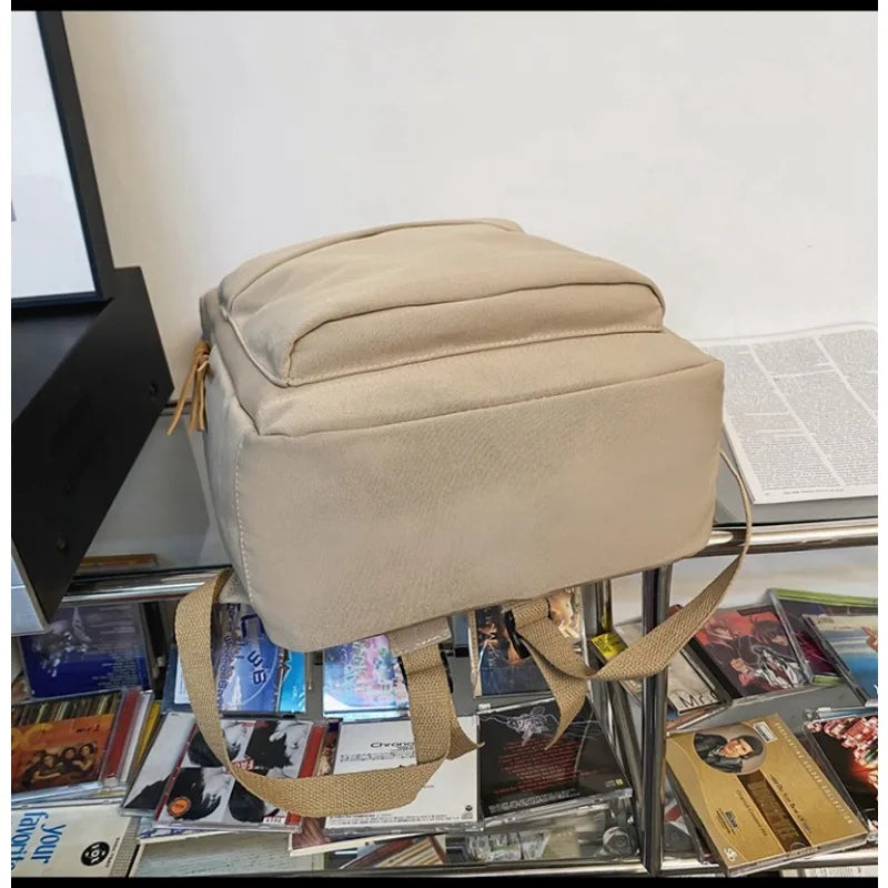 School Backpack for Men Women College Bookbag Lightweight Black Backpack Rucksack Casual Daypack School Bag for Boys Girls