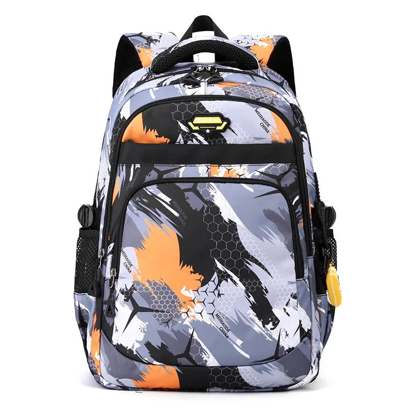 2024 Waterproof Children school Backpack School Bags Boys kids Schoolbag primary School backpack Kids Book Bag mochila1-6 garde