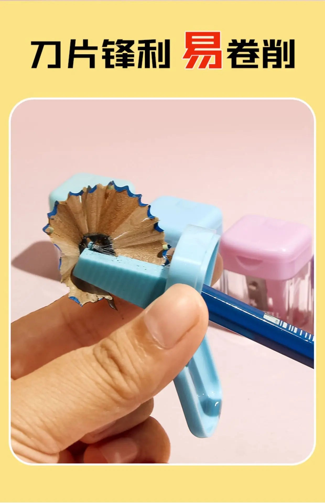 Faber Castell Pencil Sharpener for School Students Garbage-shape Children Small Pencil Color Pencil Sharpener School Supplies