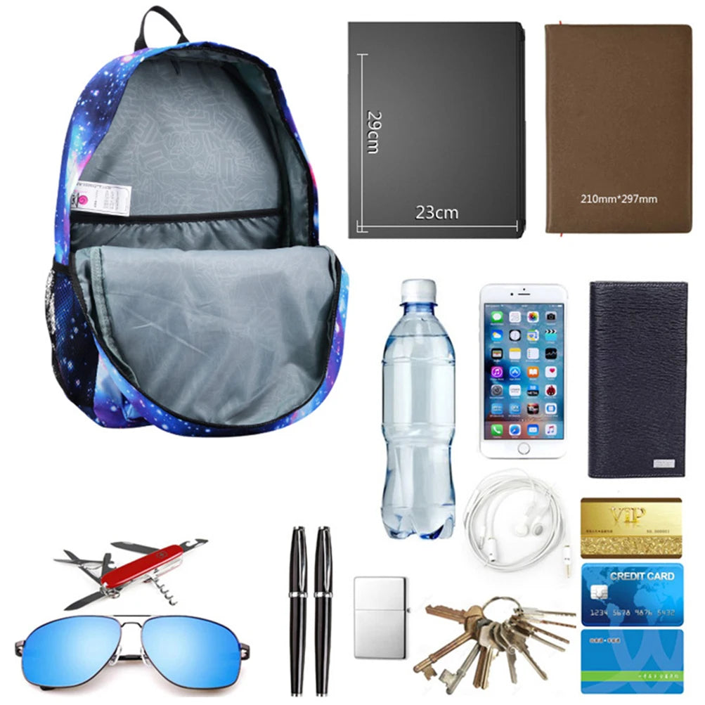 School Backpacks Kids Students Schoolbag Large Grade Children School Bags for Teenage Boys Girls Lightweight Junior High